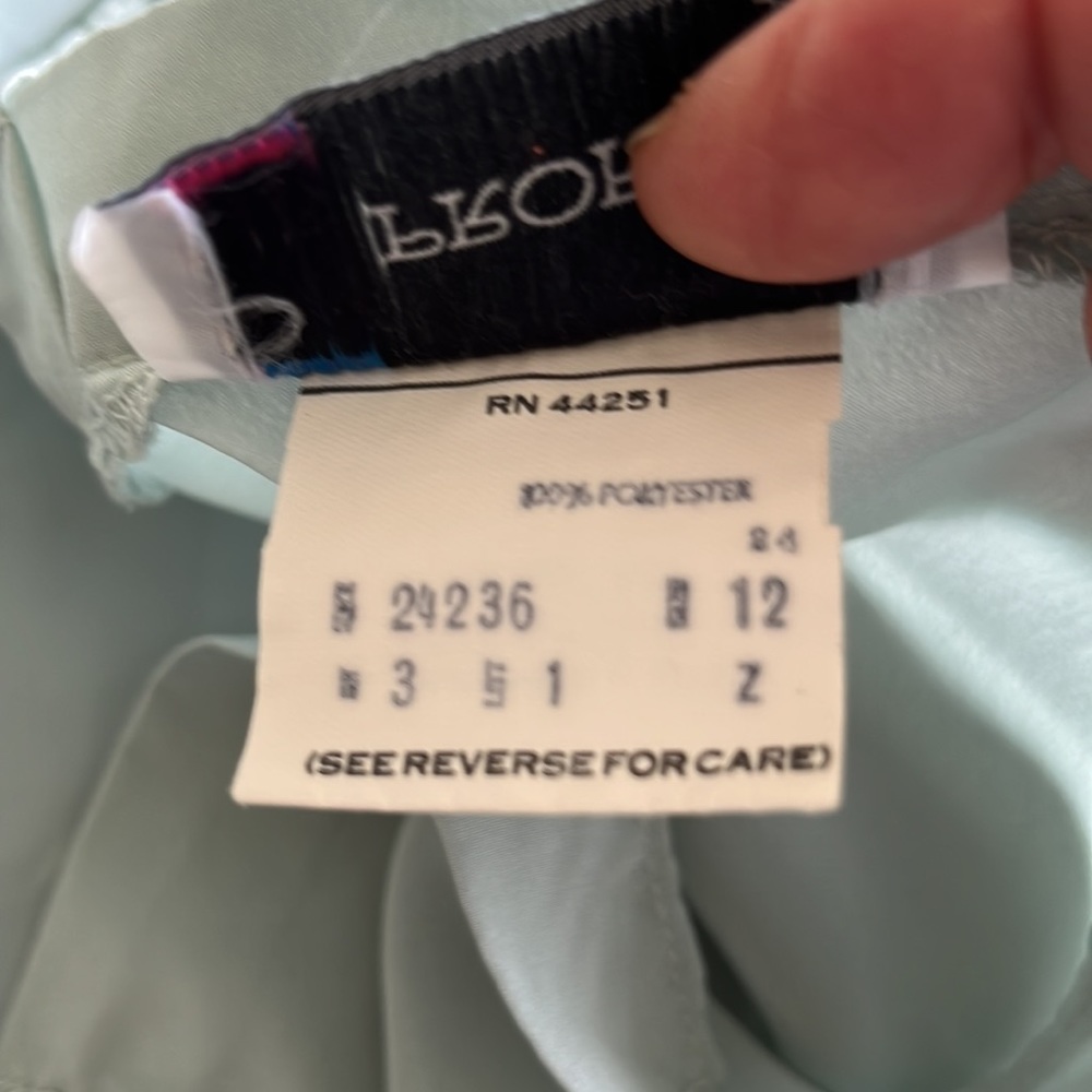 Vintage Camisole Blouse Sleeveless Label Reads Size 12 - Picture 10 of 14